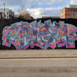 Wellington Street Graffiti (Spring 2018)